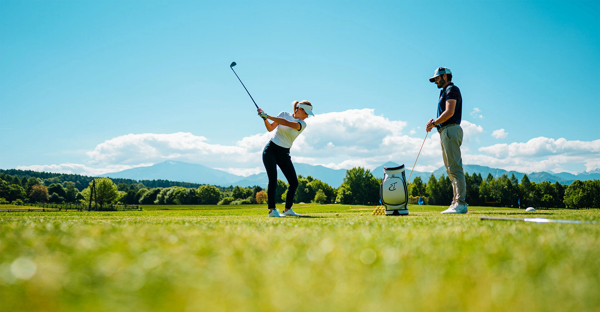 Golfen mit Greenfeeermäßigung durch unser Hotel Orchidee am Golfplatz Klopeiner See Südkärnten. Wir sind Mitgründerhotel