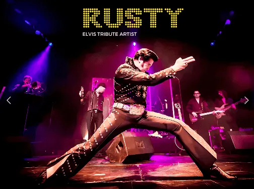 Rusty - Elvis Tribute Artist - bei uns zu Gast im Strandhotel Orchidee