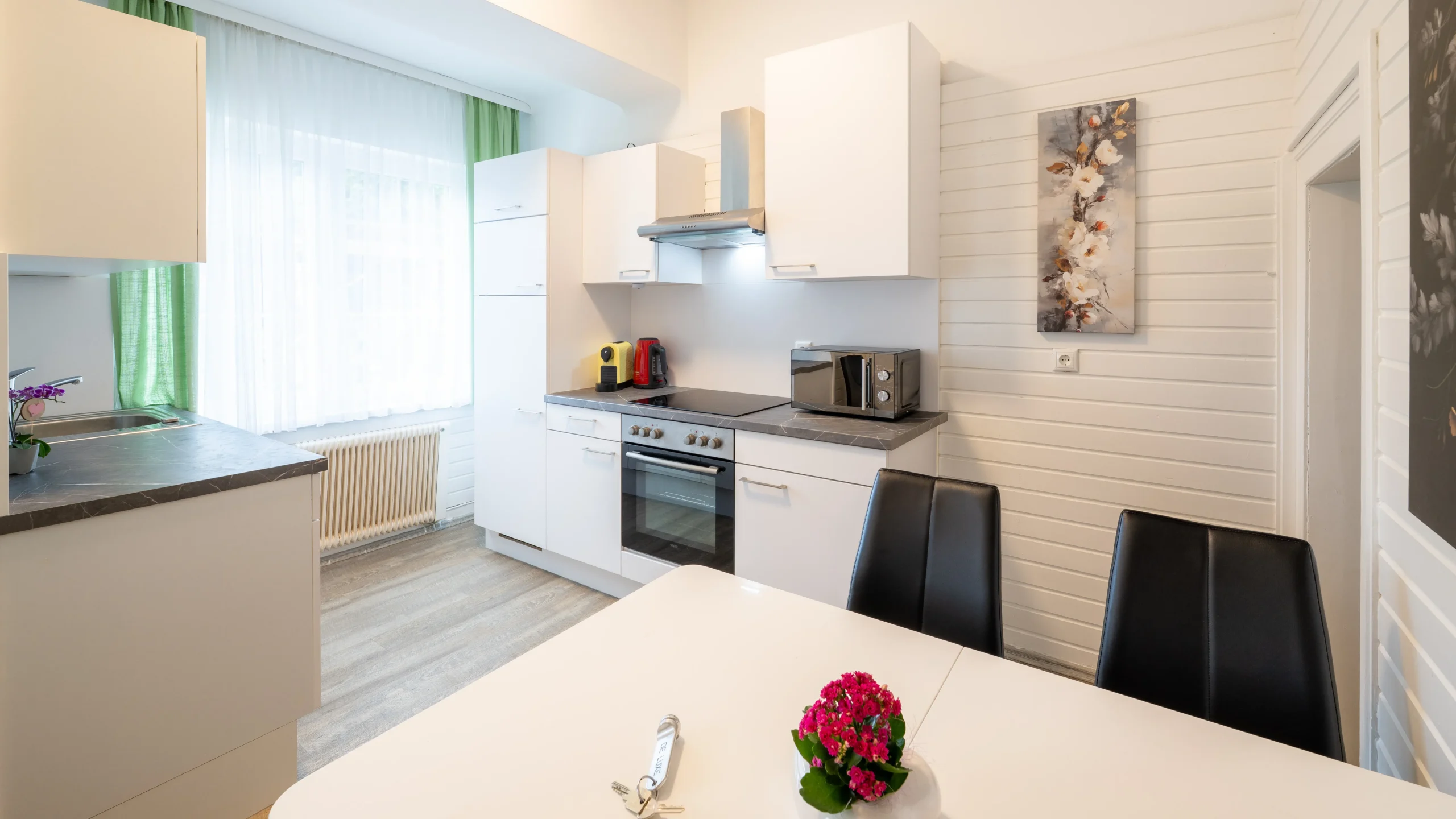 Küche in unserem Ferienwohnungshaus Parkvilla am Klopeiner See Kärnten