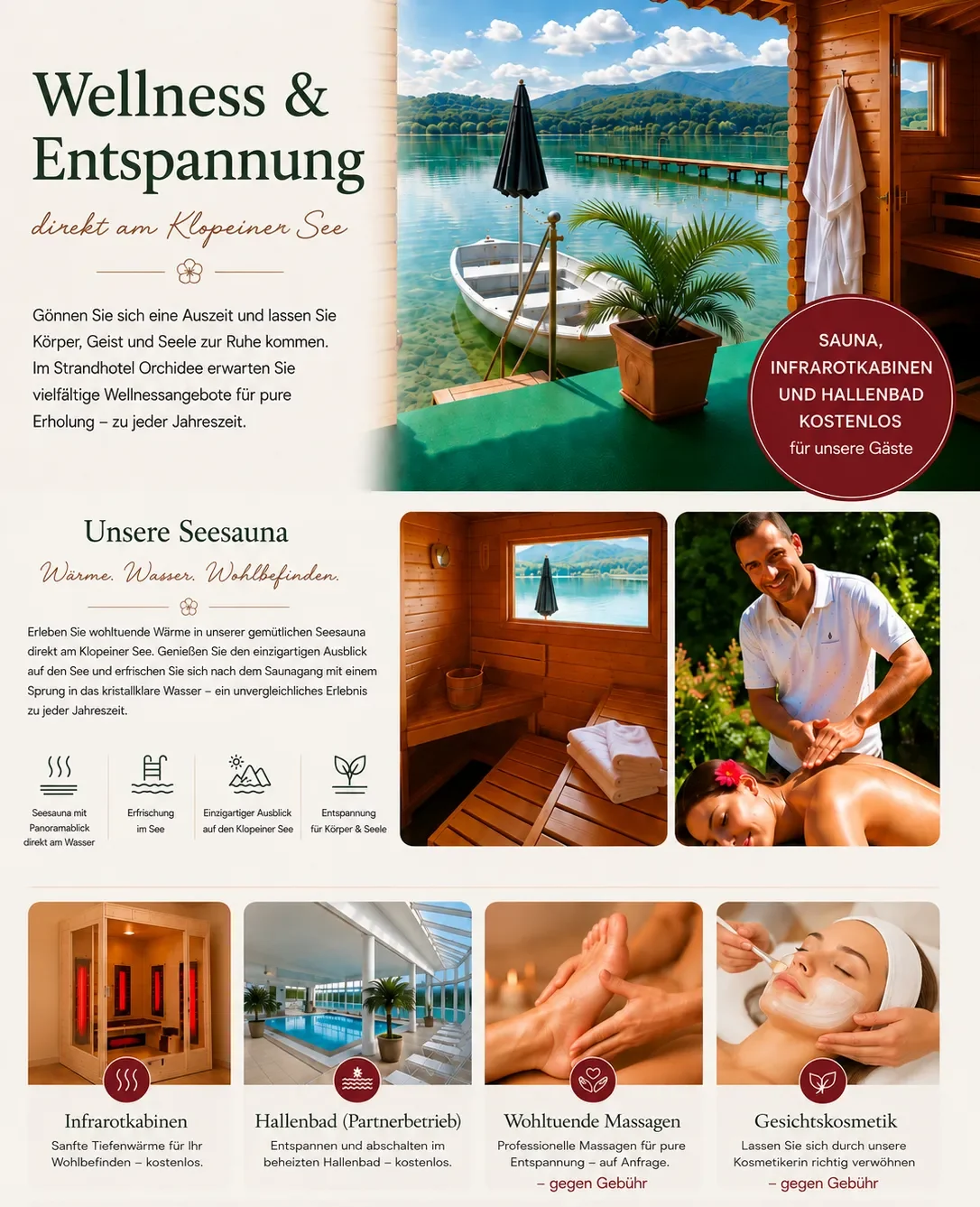Wellness Klopeiner See Hotel Orchidee