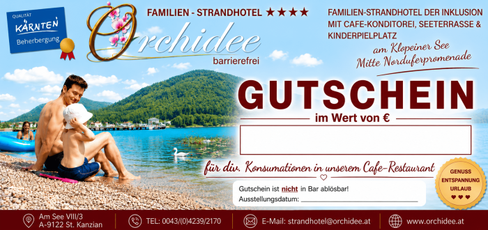 GUTSCHEIN KONSUMATION NEU 2026