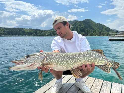 Angeln am Klopeiner See beim barrierefreien Strandhotel Orchidee Südkärnten