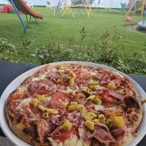 Pizza Diavolo Strandhotel Orchidee
